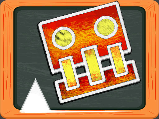 Geometry Dash Blackboard game artwork
